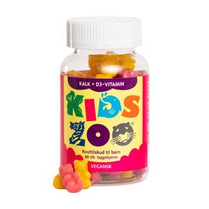 Kids Zoo Kalcium + Vitamin D Geledjur - 60 st