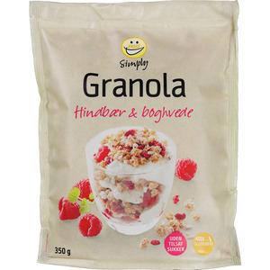 Granola från Easis med hallon och bovete Med24.se