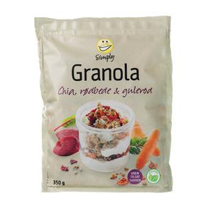 Granola från Easis med Chia, Rödbeta och Morot Med24.se