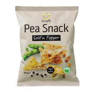 Spröda chips med salt och pepparsmak från Easis Med24.se