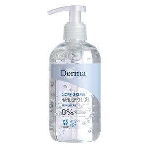 Derma Handsprit är en effektiv, vårdande desinfektionsgel med glycerin som inte torkar ut - 250 ml Med24.se