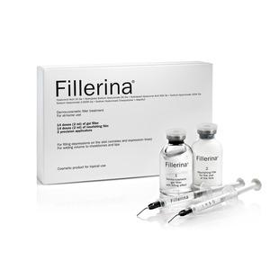Fillerina 14-dagarskur, Grad 3 för den mogna huden, där linjer och rynkor önskas reduceras, Grad 3 ger fukt, glöd samt ger läppar och kindben fyllighet