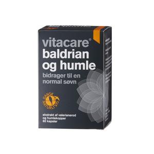 VitaCare Baldrian and Hops - Hjälper till att upprätthålla en normal sömn