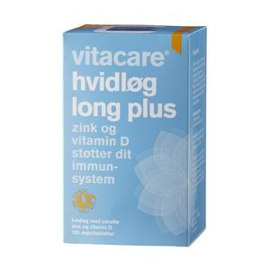 VitaCare Garlic Long Plus innehåller vitlöksextrakt, zink och vitamin D, stödjer ditt immunförsvar med minimala luktproblem