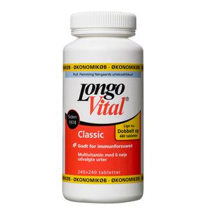 Longo Vital Classic - 480 tabletter