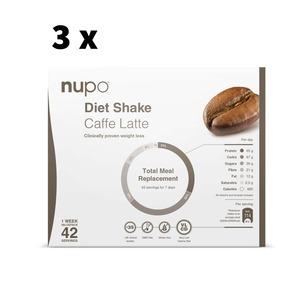 Nupo Jättepack motsvarar 126 portioner, hela 21 dagar med Nupo