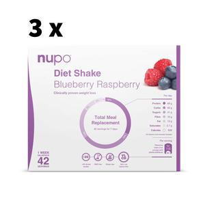 Nupo Megapack Blåbär Hallon - 4032 g