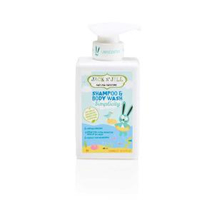 Jack N´Jill Shampoo & Body Wash Simplicity innehåller naturliga oljor Med24.se