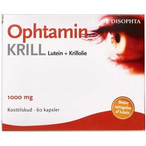 Ophtamin Krill + Lutein - 60 st, för din syns skull Med24.se