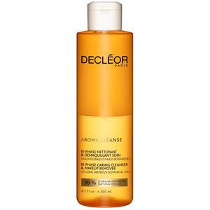 Decléor Bi-Phase Caring Cleanser and Makeup Remover är fylld med naturliga ingredienser Med24.se
