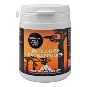 Natur-Drogeriet Ekologiskt Baobabo-pulver är pulveriserad baobabfrukt Med24.se