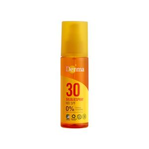 Derma Sololja SPF30 ger dig effektivt skydd mot solens strålar och är också vattentålig, korallvänlig och 100% vegan Med24.se