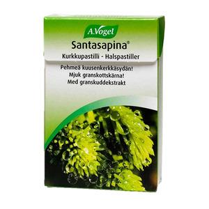 A. Vogel Santasapina Bonbons är söta, friska karameller med gransmak och en härlig, mjuk honungskärna, som ger snabb lindring till ond hals Med24.se