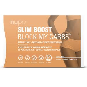 Nupo Slim Boost BLOCK MY CARBS - kolhydratblockerare - 60 st