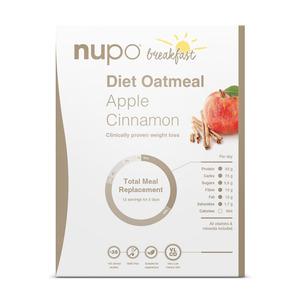 God gröt med kanel- och äppelsmak, 12 portioner från Nupo Med24.se