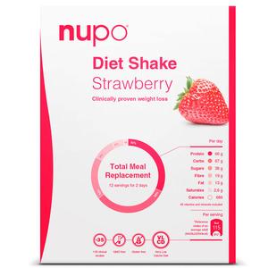 Nupo Shake - jordgubb i 12 st praktiska portionspåsar