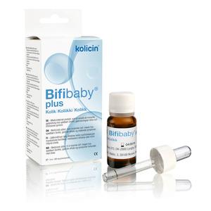 Kolicin Bifibaby Plus är en medicinteknisk produkt utvecklad för att förebygga och behandla gastric spädbarnskolik, reflux och relaterade symtom
