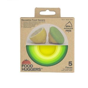 FOOD HUGGERS® set 5 runda Fresh Greens