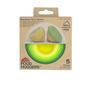FOOD HUGGERS® set 5 runda Fresh Greens
