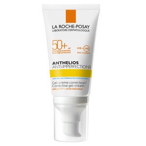 La Roche-Posay Anthelios Anti-imperfections SPF50+ ger mycket högt solskydd som är riktat mot oren hud Med24.se
