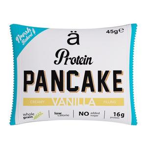 Proteinpannkaka med härlig vaniljfyllning i mitten - bara att äta direkt från påsen Med24.se