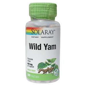 Solaray Wild Yam - 100 kapslar
