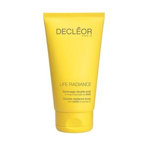 Decléor Life Radiance Double Radiance Scrub tar bort döda hudceller och gör huden strålande och mjuk Med24.se