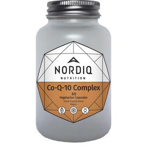 NORDIQ CoQ10 Complex - 60 st, rroppens förnybara energikälla - Med24.se