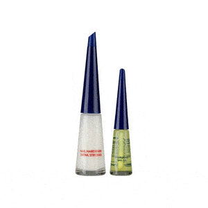Exklusivt set från Herome innehåller Nail Hardener Extra Strong och Natural Nail Whitener Med24.se