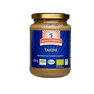 Kung Markatta Tahini utan salt är tillverkad av noggrant rostade sesamfrön som tillsats en nypa salt