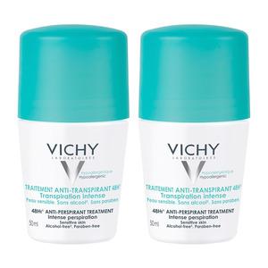 Vichy Antiperspirant 48Hr Deo 2-pack