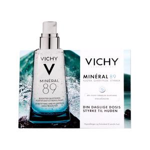 Få ett gratis varuprov på Vichy Minéral 89 Booster, som är en kraftfull och fuktgivande booster för din hud