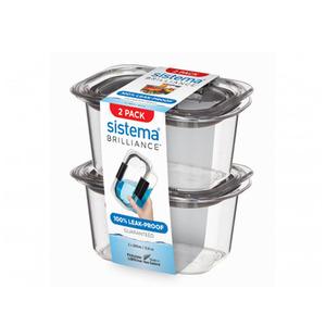 Sistema Brilliance 2-pack 380 ml i Tritanplast Med24.se