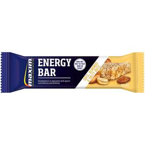 Maxim Energi Bar med Mandel och saltade nötter kombinerar både snabba och långsamma kolhydrater - Med24.se