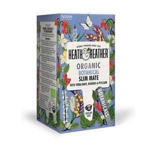 Heath & Heather Organic Botanical Slim Mate eko - 20 tepåsar