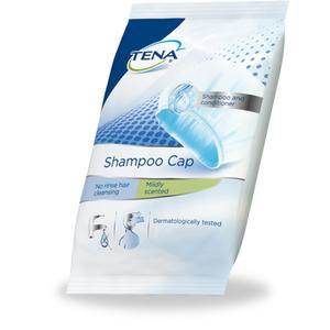 Tena Shampoo Cap - 1 st, lämplig för användning i sängen Med24.se