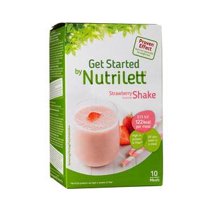 VLCD - very low calorie diet med Nutriletts jordgubbs-shake.