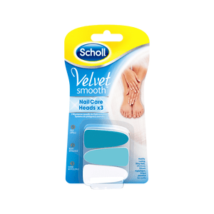 Scholl Velvet är en elektronisk nagelfil 3 i 1 refill
