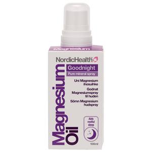 NordicHealth Magnesium Spray Goodnight för en bättre nattsömn Med24.se