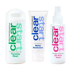 Dermalogica Clear Start Sampack är hudvård för oren hud - 3 produkter Med24.se