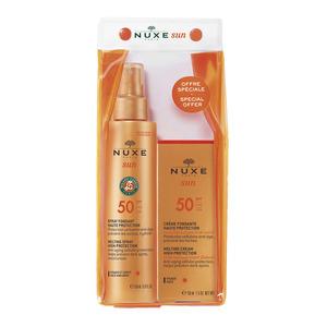 Nuxe Face Melting Cream & Body Melting Spray SPF 50