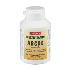 Lekaform Multivitamin - till ditt immunsystem - 360 st Med24.se