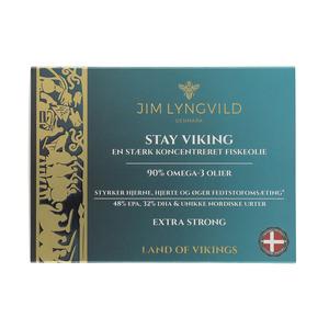 Jim Lyngvild Denmark Stay Viking - En stark, koncentrerad fiskoljasom tillför en unik kombination av nordiska örter Med24.se