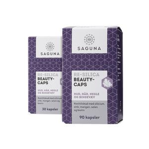 Saguna Re-Silica Beauty-Caps paket med 120 kapslar till ett vasst pris! Med24.se