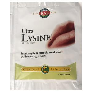 KAL Ultra Lysin immunsystem formula med Zink, Echinacea och L-lysin - Gratis varuprov Med24.se