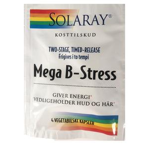 Gratis varuprov på Solaray Mega B-Stress 4 st vegetabiliska kapslar