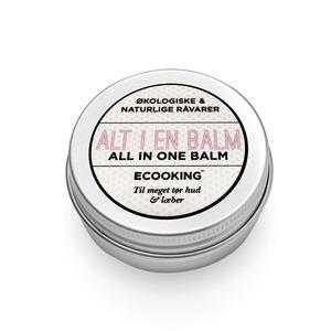 Ecooking Allt-i-ett Balm är extremt fuktgivande och återställer skadad och torr hud Med24.se