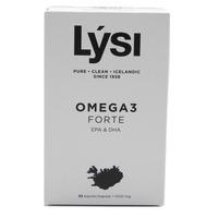 Lýsi Omega-3 Forte - 32 kap