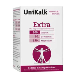UniKalk Extra med vitamin D och magnesium ger dig tre mycket viktiga byggstenar för kroppen Med24.se