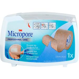 3m Micropore Kirurgtejp hudfärgad - passar känslig och ömtålig hud